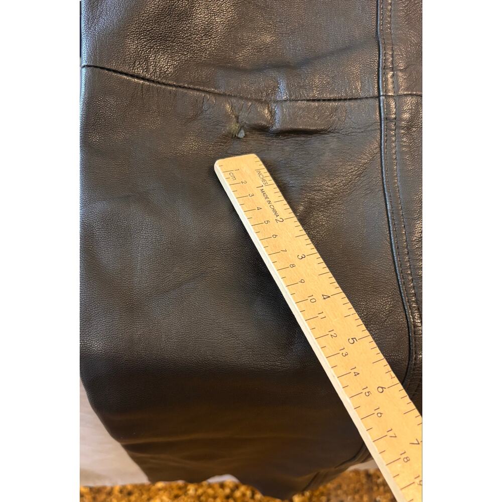 Vintage Mens Leather Riding Pants Size 31 - Picture 9 of 11